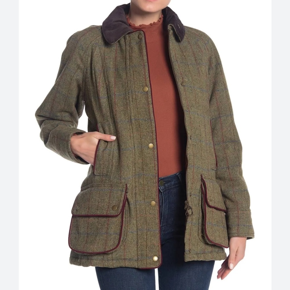 Barbour Carter wool coat